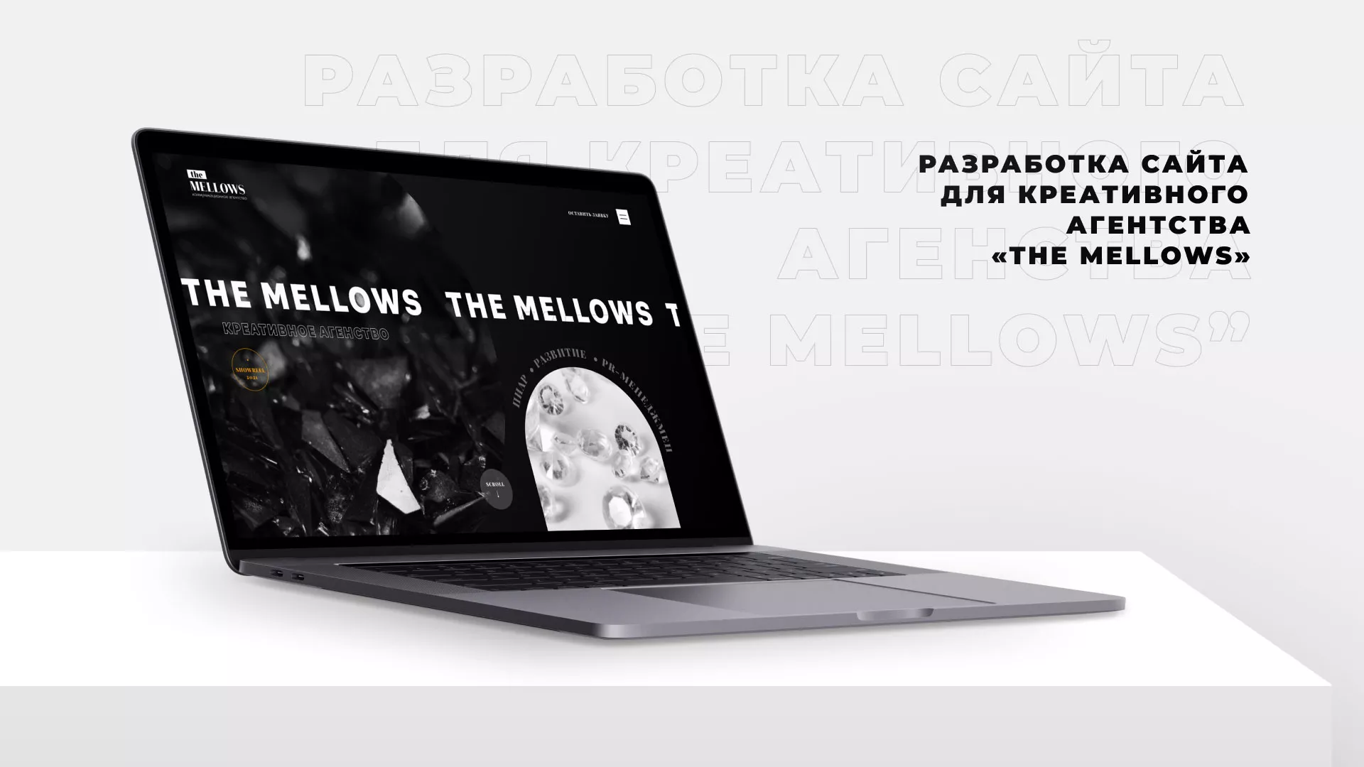 Разработка сайта креативного агентства «The Mellows» в Цимлянске